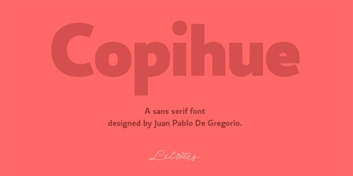 Copihue Font Family