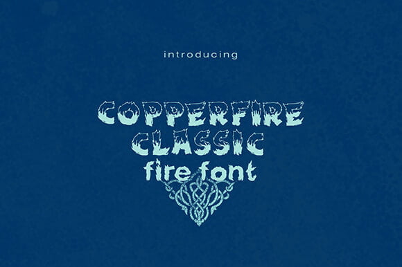Copperfire Font