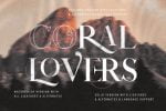 Coral Lovers Duo Font