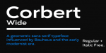 Corbert Wide Font Family