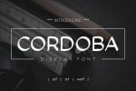 Cordoba Regular and Bold Font