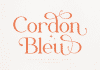 Cordon Bleu Font