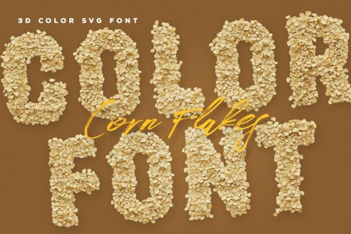 Corn Flakes Color Fonts