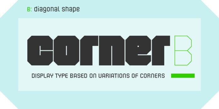 Corner B Font Family