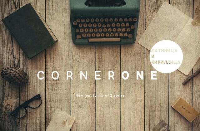CornerOne Font
