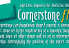 Cornerstone Flair Font
