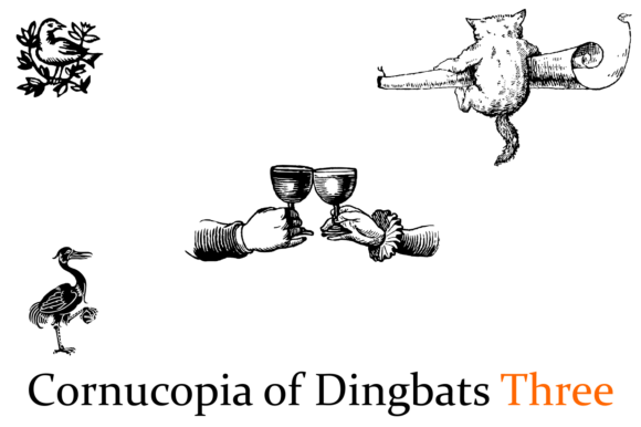 Cornucopia of Dingbats Three Font