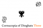 Cornucopia of Dingbats Three Font