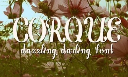 Corque Font