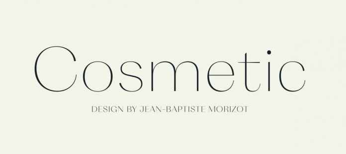 Cosmetic Font
