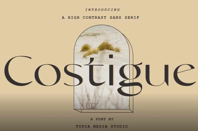Costigue Luxury Sans Font