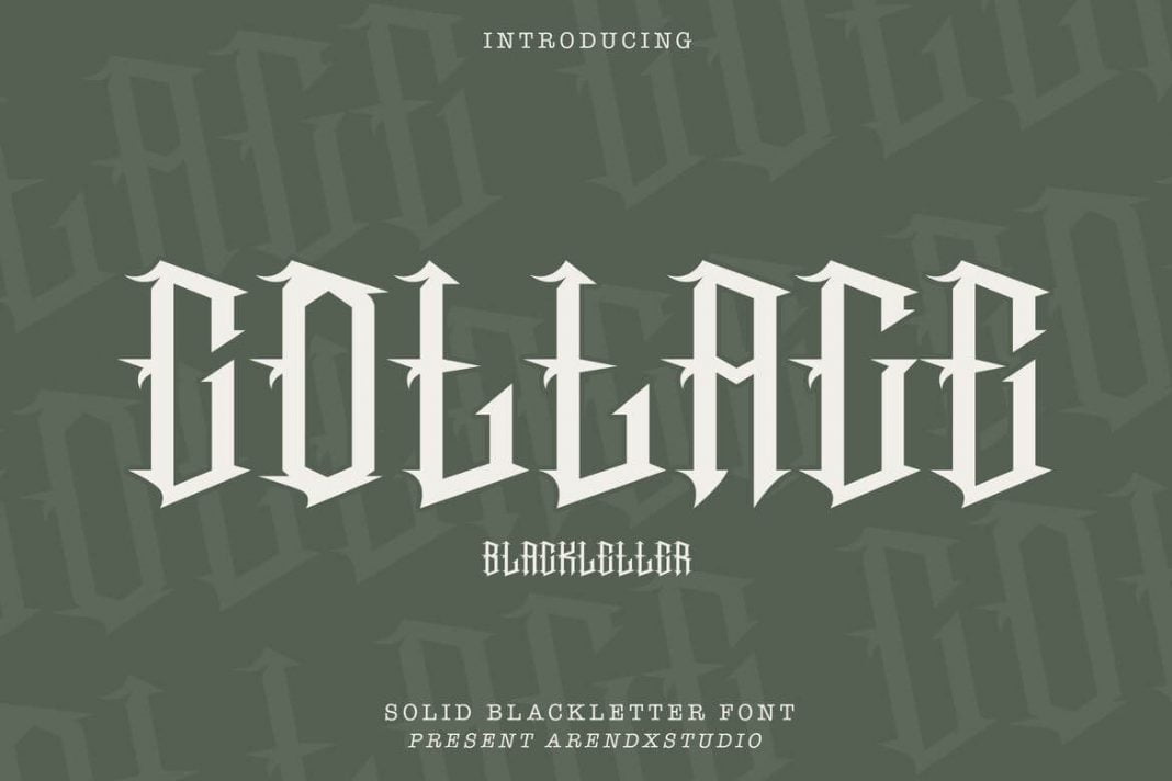 Cottage - Blackletter Font