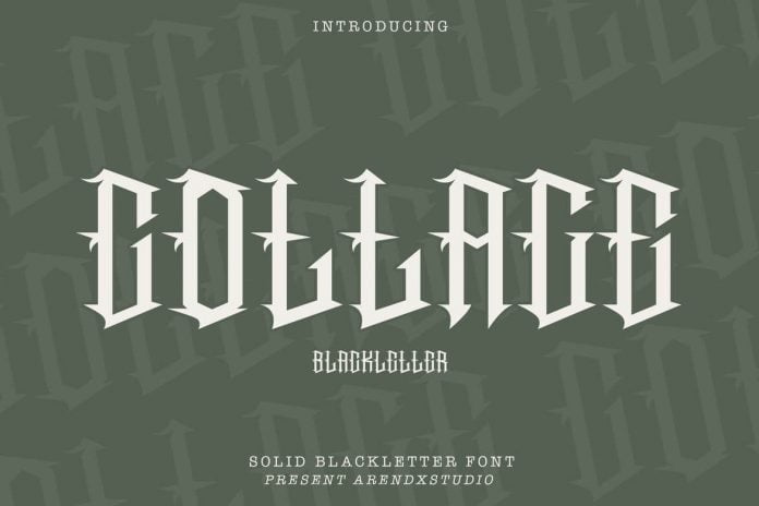 Cottage - Blackletter Font