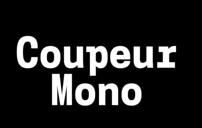 Coupeur mono bold & normal Font
