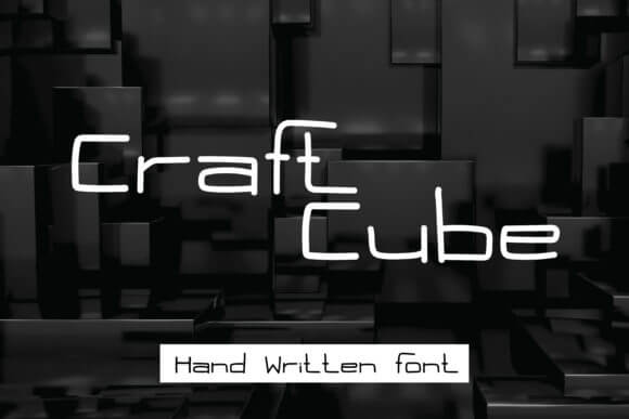 Craft Cube Font