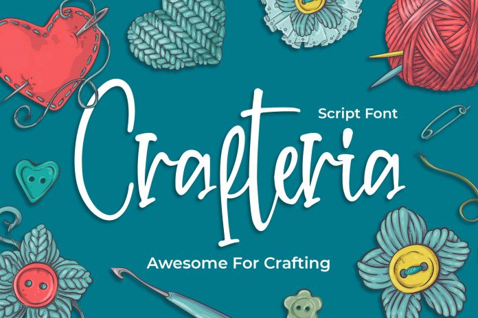Crafteria Script Font
