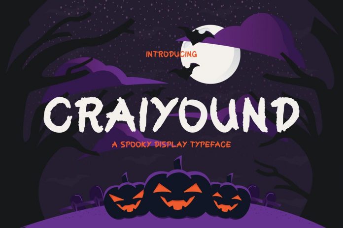 Craiyound - Brush Font