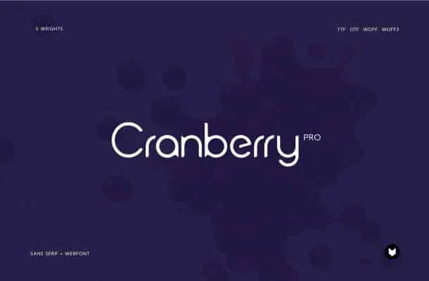 Cranberry Font