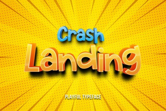 Crash Landing Font