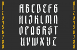 Crashburn Handmade Blackletter Font
