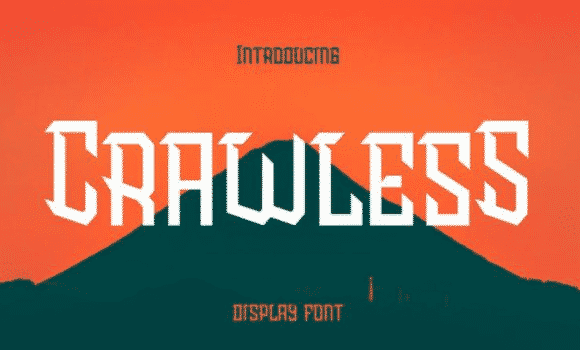 Crawless - Display Font
