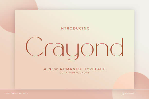 Crayond Font