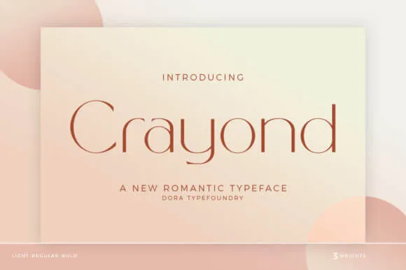 Crayond Font