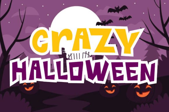 Crazy Halloween Font