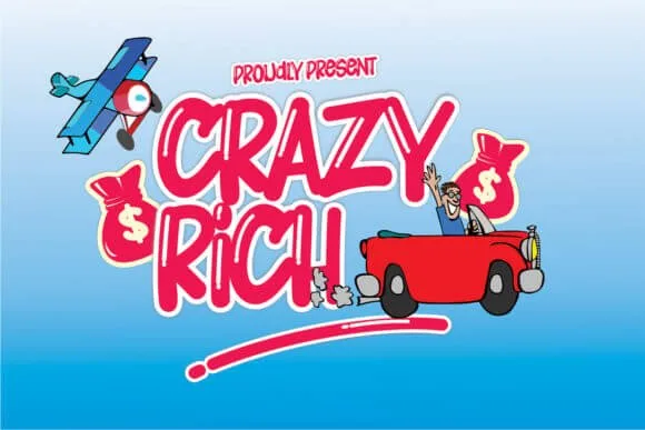 Crazy Rich Font