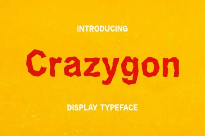 Crazygon - Display Typeface