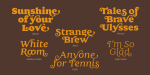 Cream Font Family - 12 Fonts