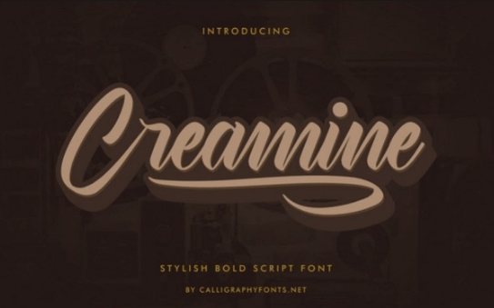 Creamine Font