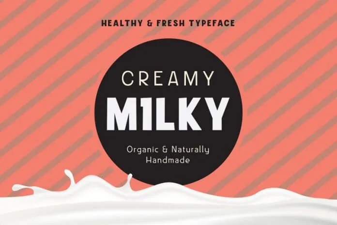 Creamy Milky Font
