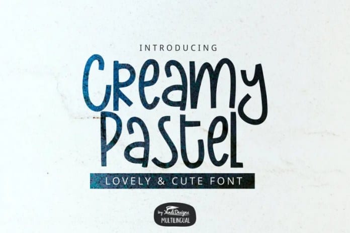 Creamy Pastel Font
