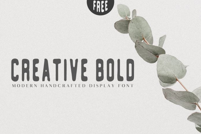 Creative Bold Handcrafted Typeface