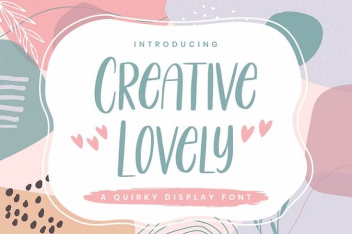 Creative Lovely - Playful Font
