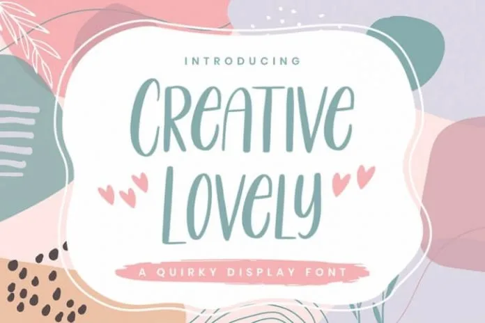 Creative Lovely - Playful Font