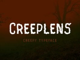 Creeplens Font