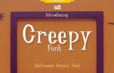 Creepy Font