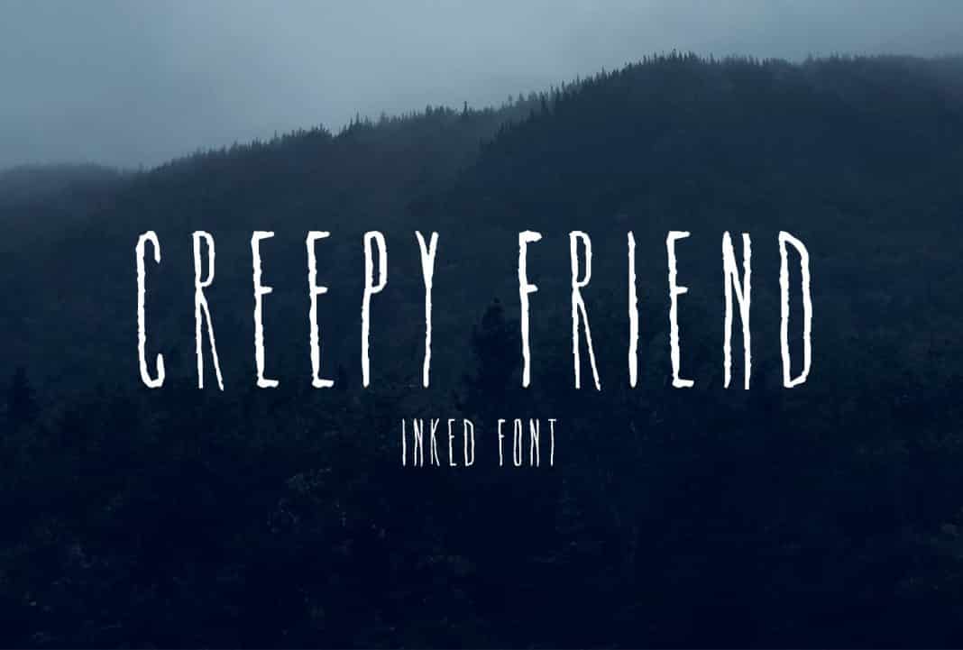 Creepy Friend Font