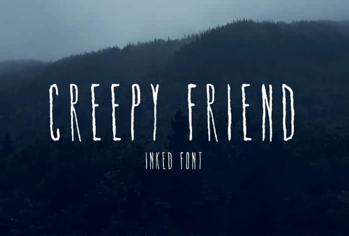 Creepy Friend Font