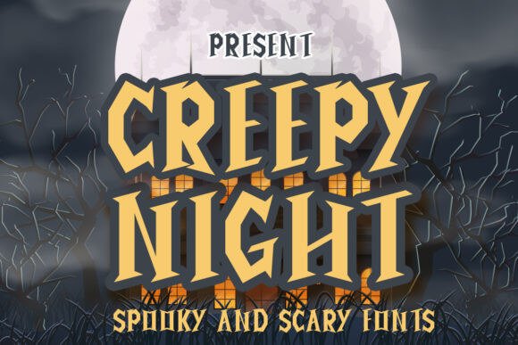 Creepy Night Font