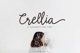 Crellia Script Font