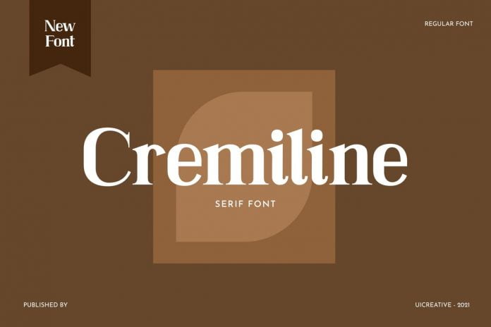 Cremiline Serif Font