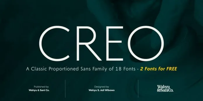 Creo Font