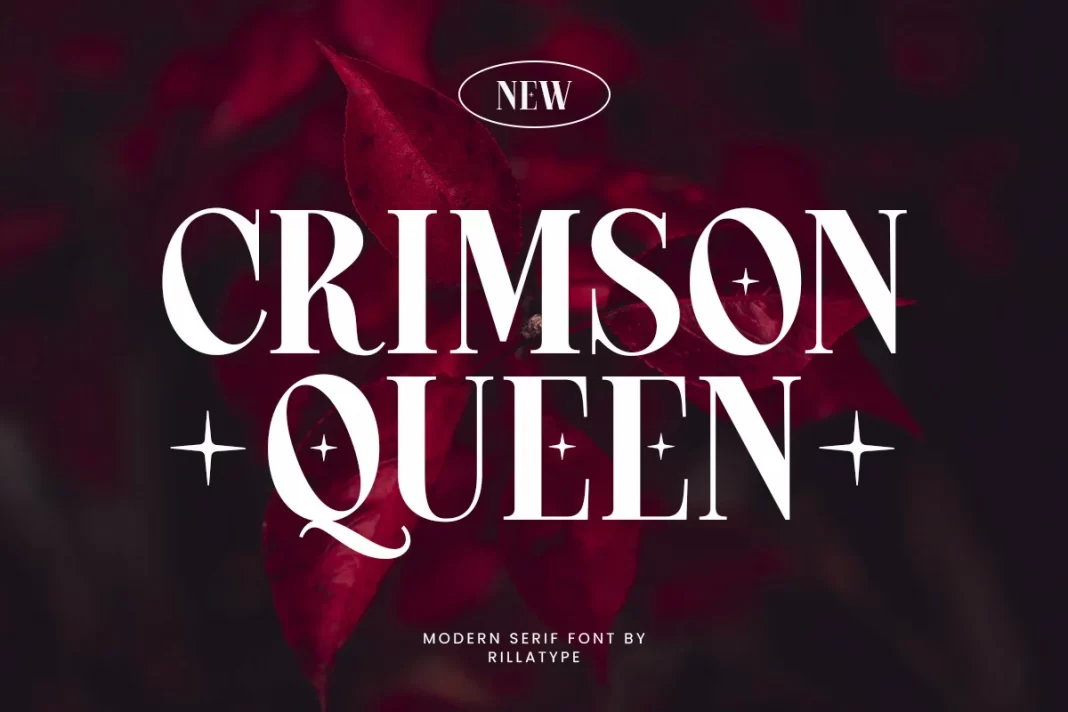Crimson Queen - Modern Serif Font