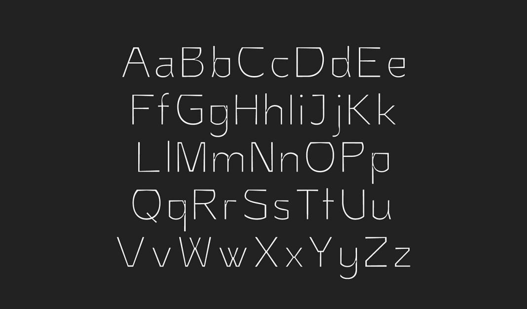 Cristina Display Free typeface Font