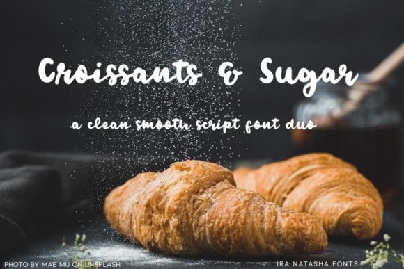 Croissants & Sugar Font