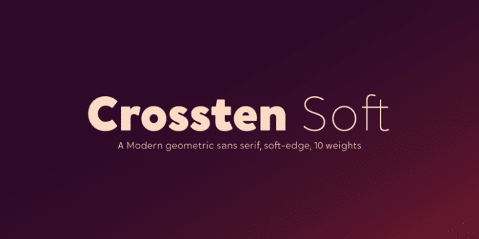 Crossten Soft Font