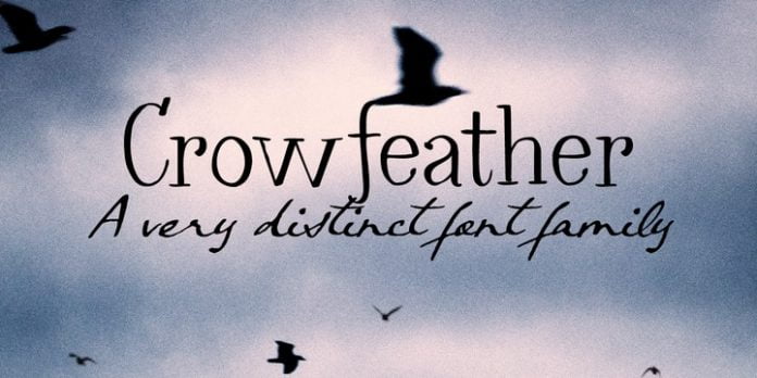 Crow feather Font